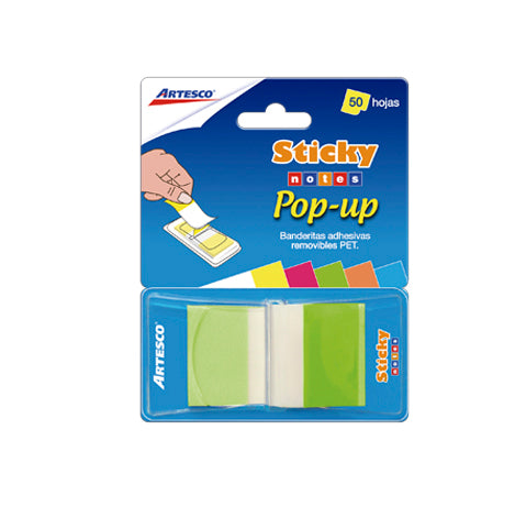 Banderitas Artesco (16027105) Pop Up X50 Hjs Verde