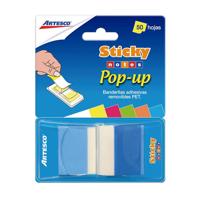 Banderitas Artesco (16027103) Pop Up X50 Hjs Azul