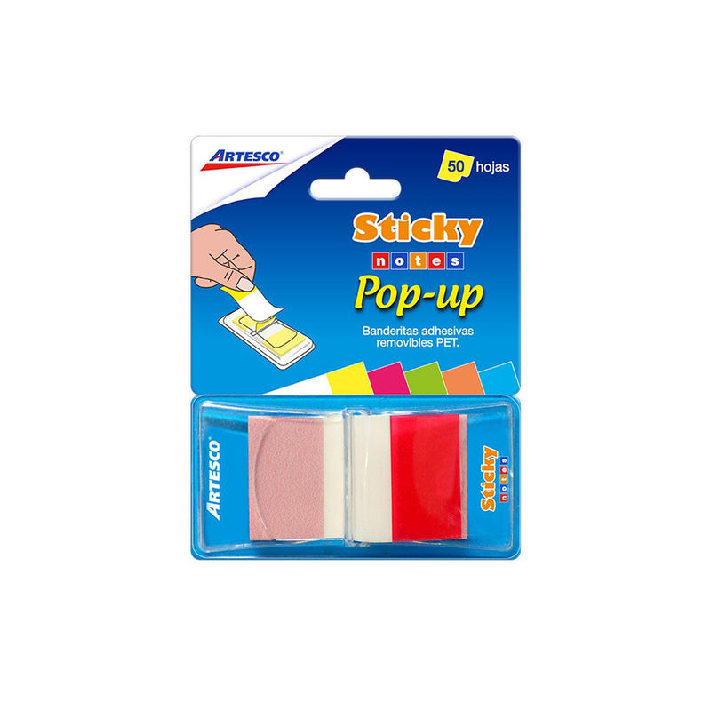 Banderitas Artesco (16027104) Pop Up X50 Hjs Rojo