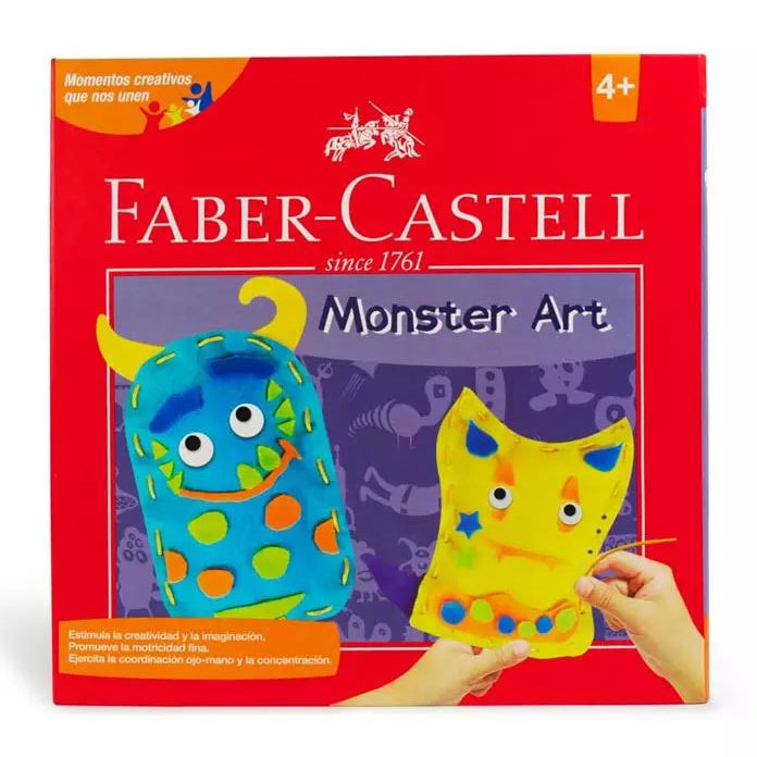 Set Creativo Faber Monster Art