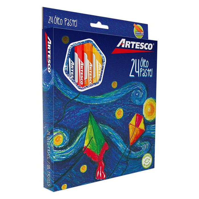 Oleo Pastel Artesco Jumbo (X24)