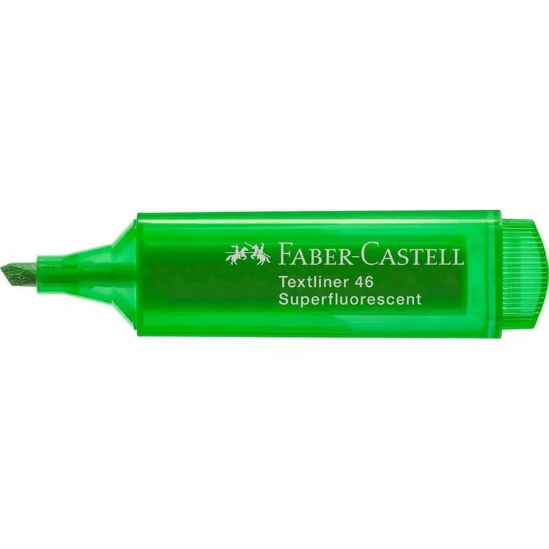 Resaltador Faber Textliner (48/1546) P/Biselada Verde