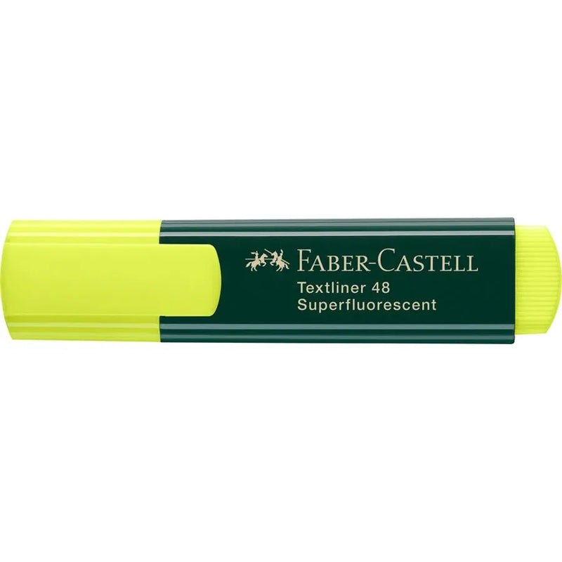 Resaltador Faber Textliner (1546/48) Punta Biselada Amarillo