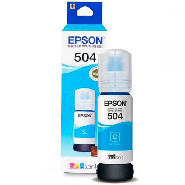 Tinta Epson (T504220-Al) (T504) Cyan