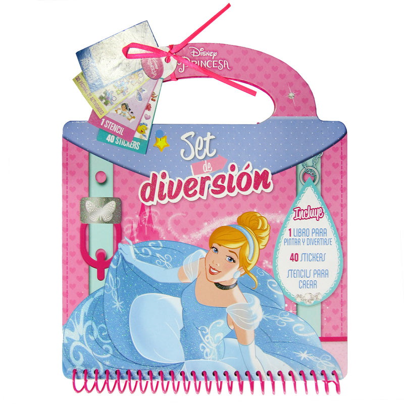 Cuad/ Colorear Valija Actividades Princesas