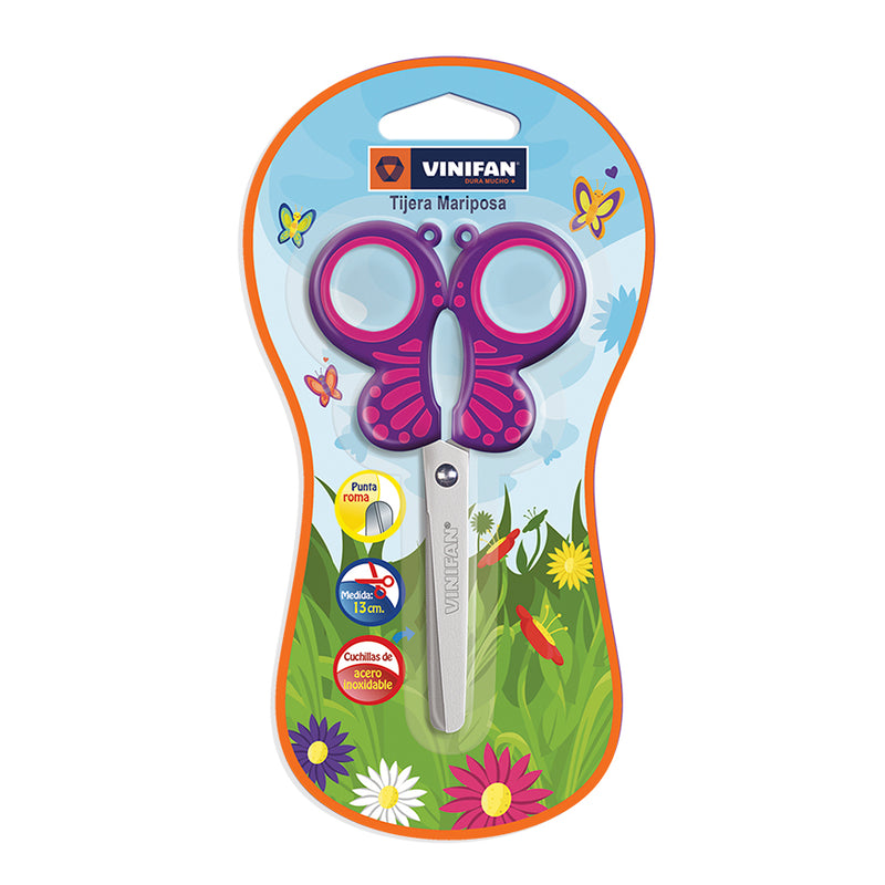 Tijera Vinifan Con Formas (79025) Mariposa