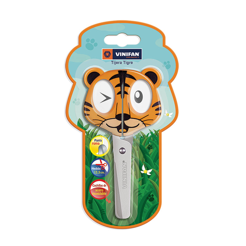Tijera Vinifan Con Formas (79024) Tigre