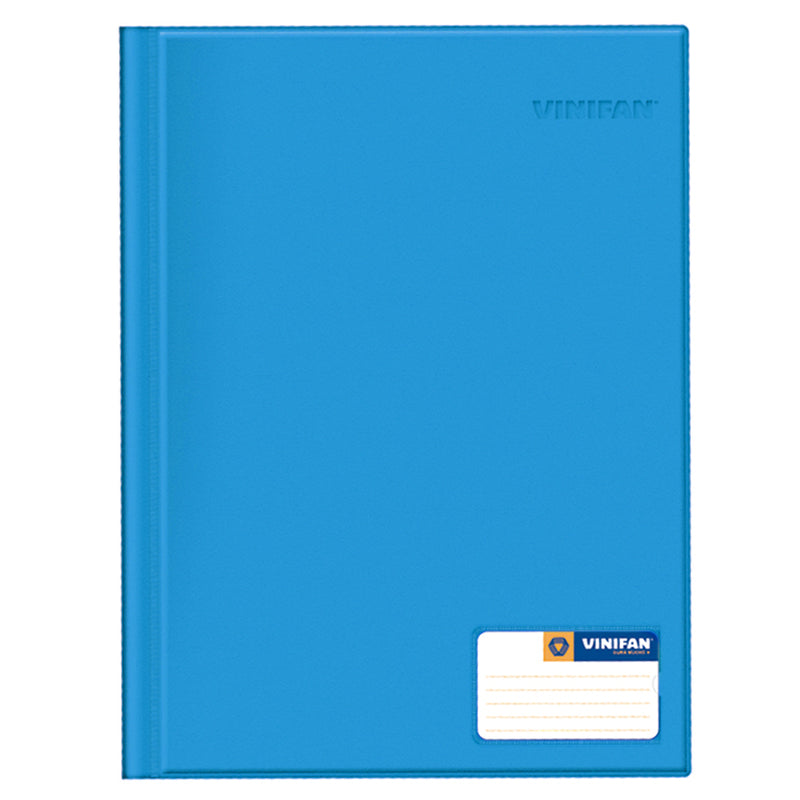 Folder Vinifan De Plástico De Tapa A4 Con Gusano Turquesa