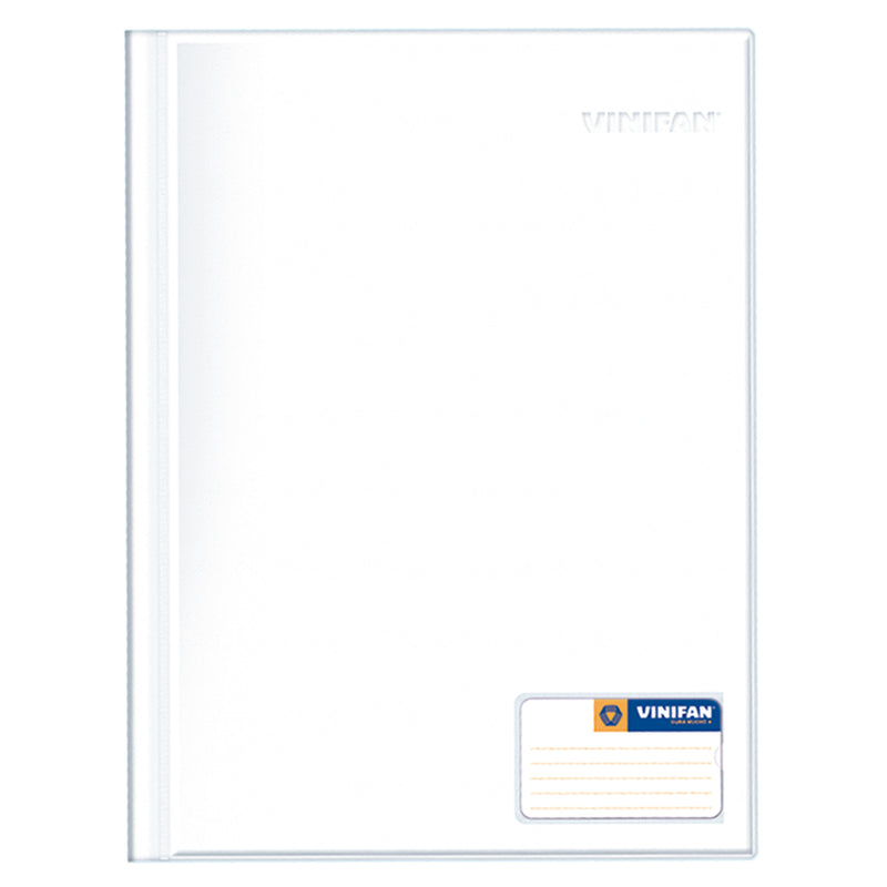 Folder Vinifan De Plástico De Tapa A4 Con Gusano Blanco Opti//CI*