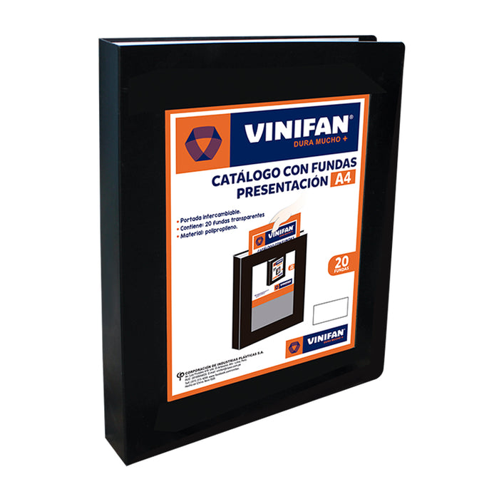 Catalogo Vinifan con Fundas x20 Negro