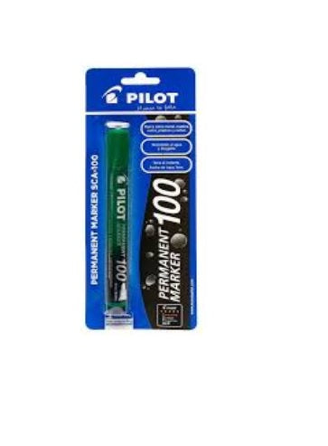 Plumón Pilot Permanente Blister Verde