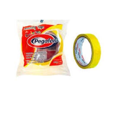Cinta Masking Tape Escolar Pegafan (48mm X 18M/20 Yd) Amarillo