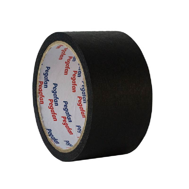 Cinta Pegafan Masking Escolar 48Mm X 18M (20 Yd) Negro