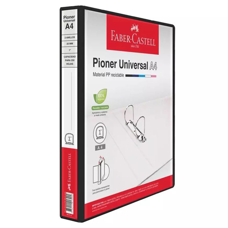 Pioner Faber  Universal A4 (300799) Negro