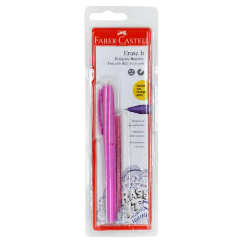 Nuevo bolígrafo borrable Erase it de Faber-Castell 