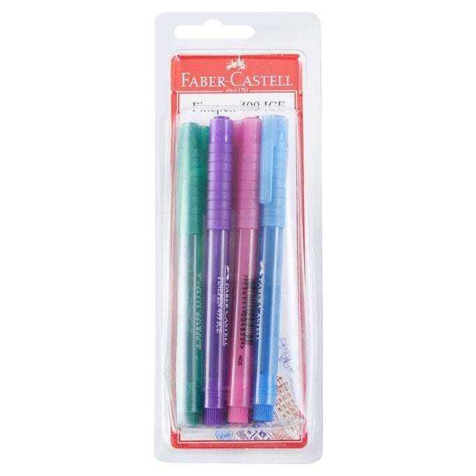 Plumon Faber Finepen 499 Ice Vio-Ce-Ve-Ro X4 Blis
