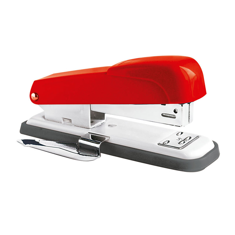 Engrapador Faber (E-25-SG) C/Sacagrapas 25hjs Rojo