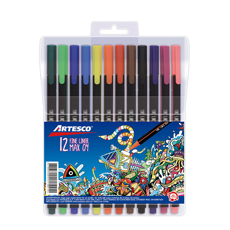 Plumon Artesco Fine Liner Triangular X12 Est