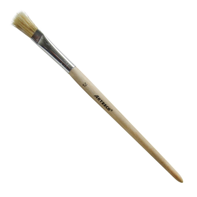 Pincel Artesco P/Cerda P/Plana N°12