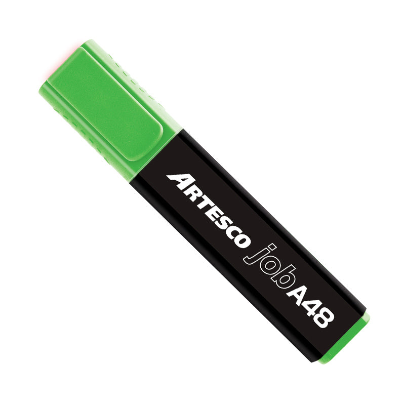 Resaltador Artesco Job P/Biselada Verde
