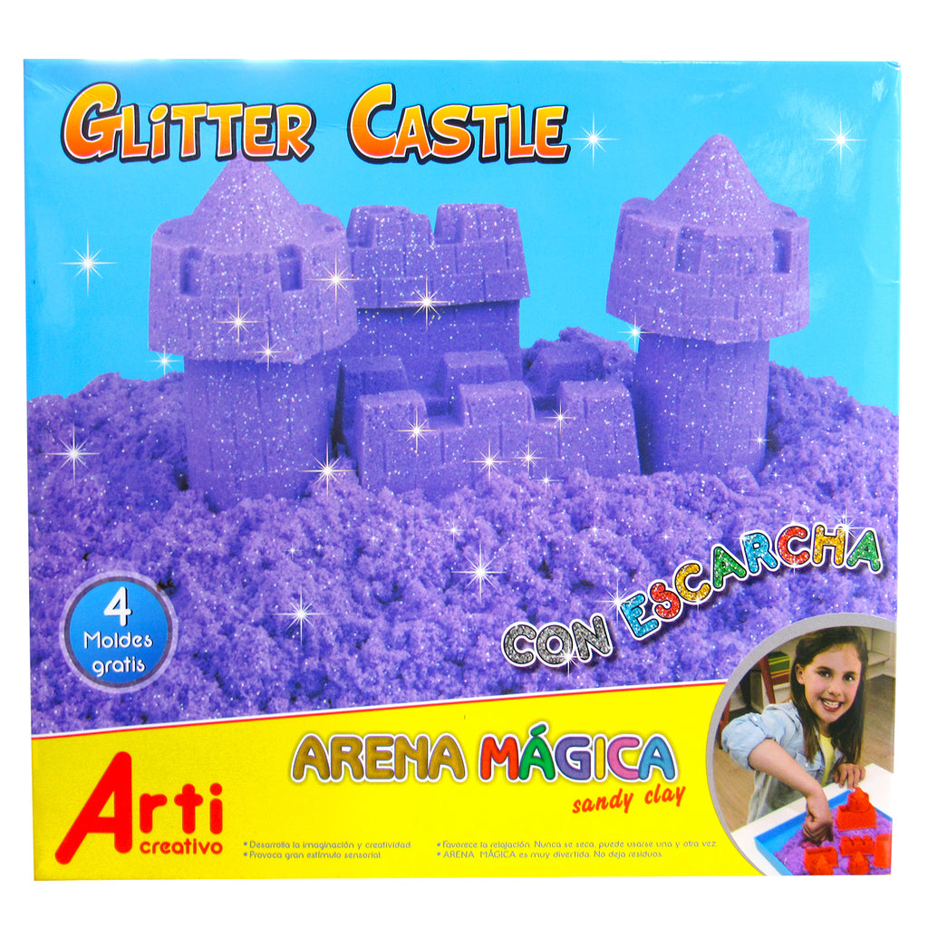 Arena Mágica ARTI CREATIVO Glitter Castle - Promart