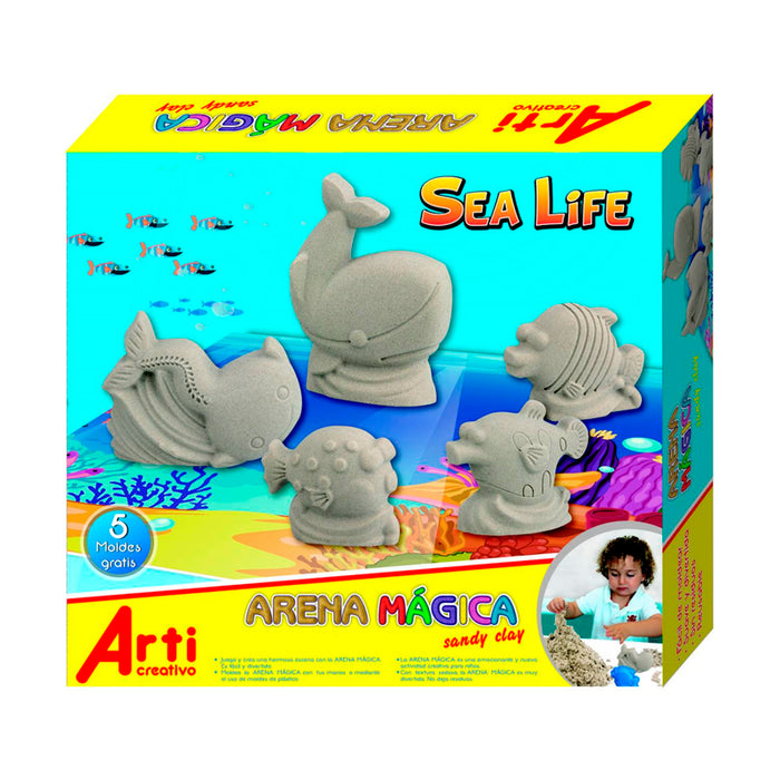 Arena Mágica Arti Creativo Sea Life