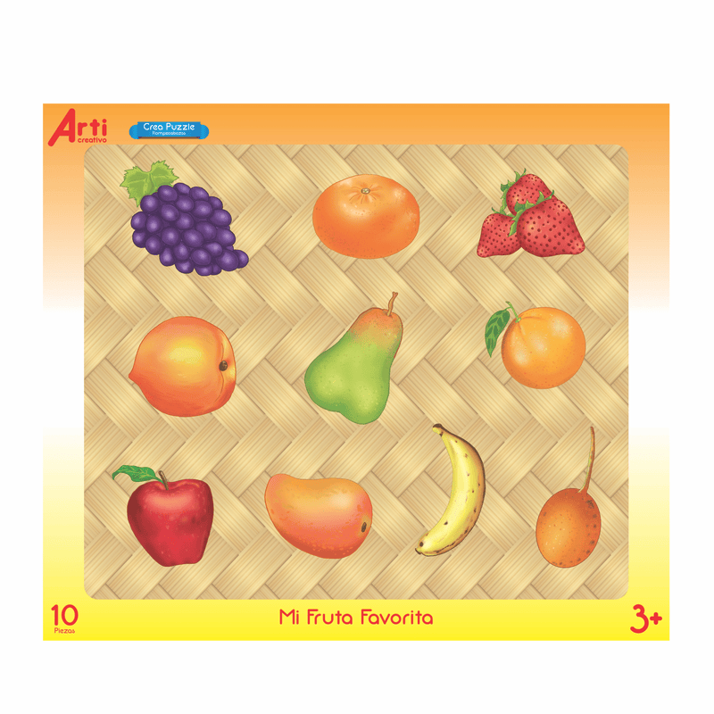 Juego Didactico Arti Creat (Tacjue016) Rompec X10P Mi Fruta Favorita