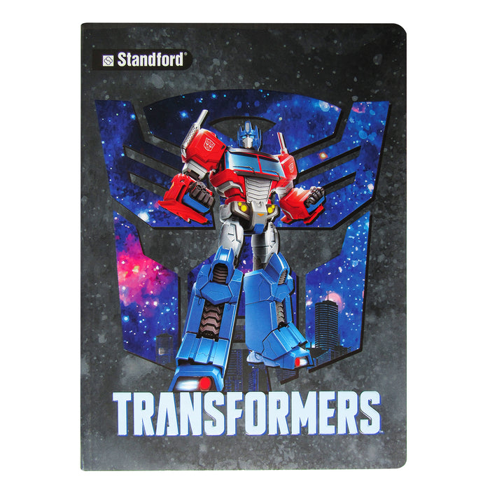 Cuaderno Standford Grap Deluxe 92Hjs Rayado Transformers