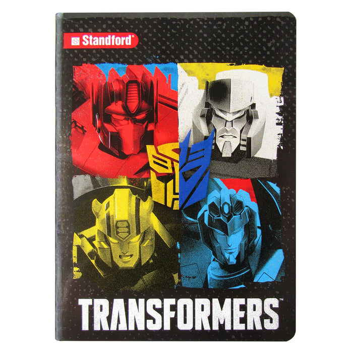 Cuaderno Standford Grap Deluxe 92Hjs T/Renglon Transformers