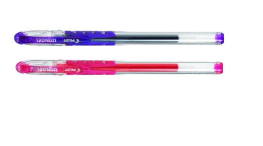 Bolígrafo Pilot Wingel Set 0.5mm x2 Blister Colores Violeta Y Rosado