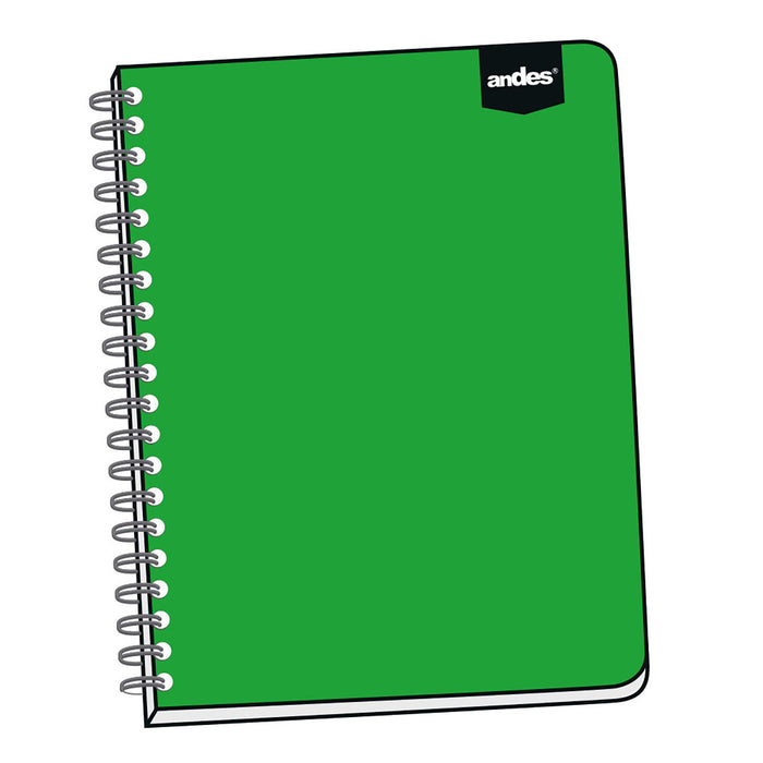 Cuaderno Andes Esp A4 ### 6 Mat Surtido (150Hjs) Andes Color