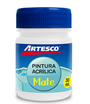 Pintura Artesco Acrilica Mate 30ml Blanco