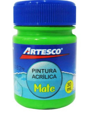 Pintura Artesco Acrilica Mate 30ml Verde Claro