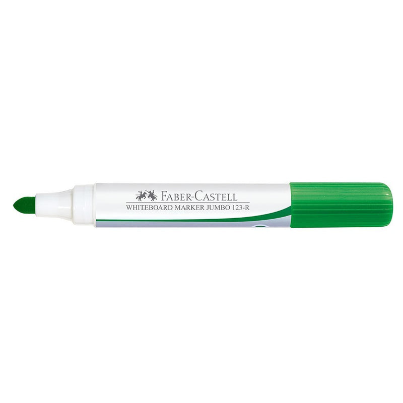 Plumon Faber Para Pizarra Jumbo 123r Color Verde