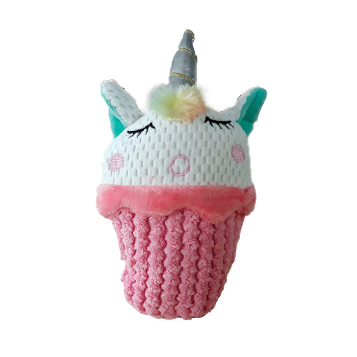 Juguete Peluche Cupcake Unicornio Mascota (Ljm0051) 20X12