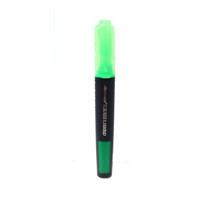 Resaltador Artesco Liquid Verde Neon