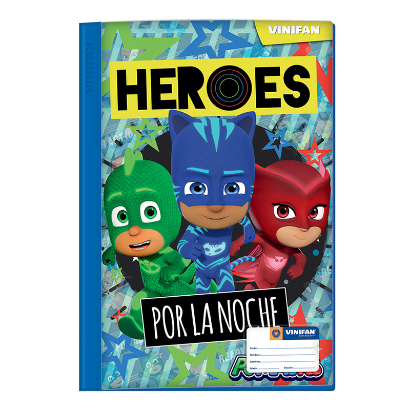 Folder Vinifan Oficio Tipo Figuras Pjmasks
