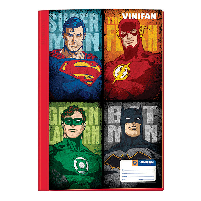 Folder Vinifan A4 Tipo Figuras Justicie League