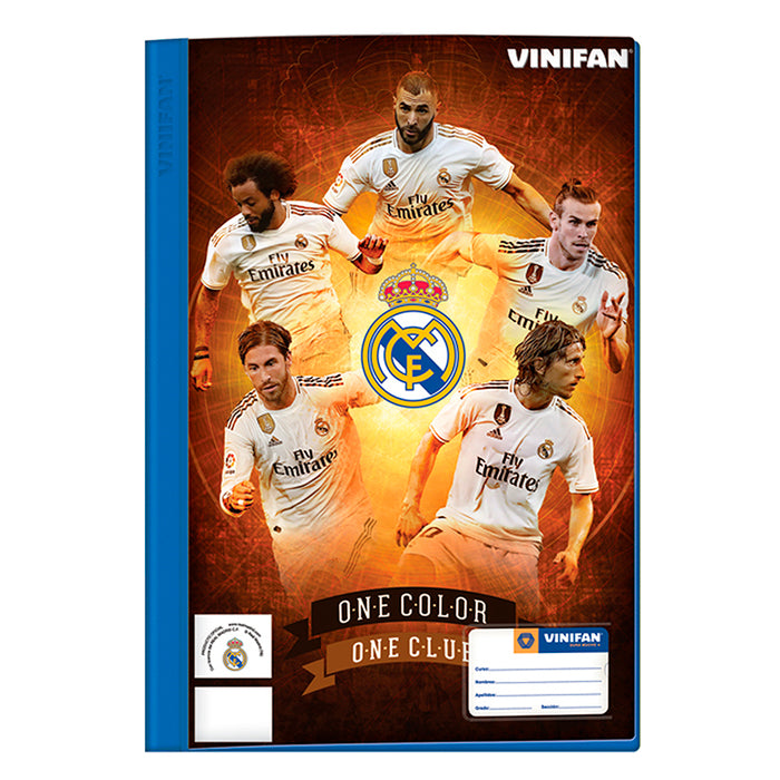 Folder Vinifan A4 Tipo Figuras Real Madrid