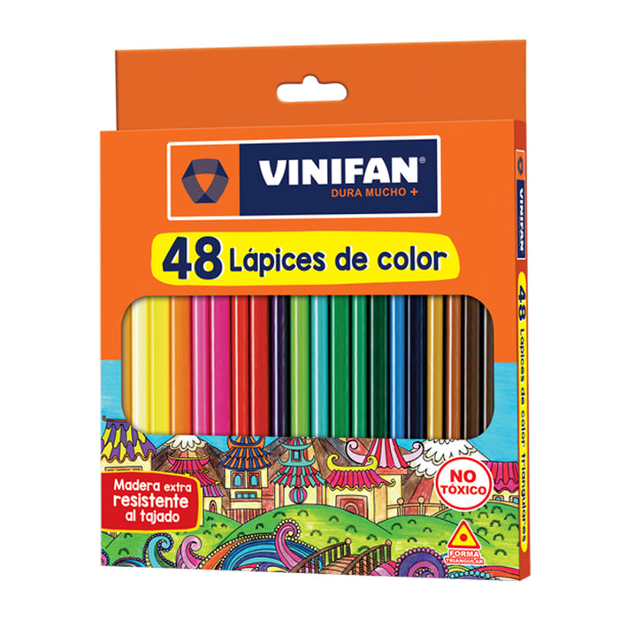 Colores Vinifan 77147 Largos X 48 Cajita