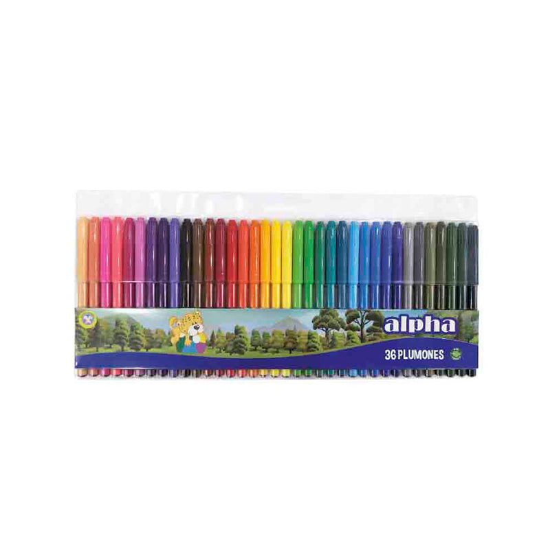 Plumon Alpha N°45 Estuche x 36