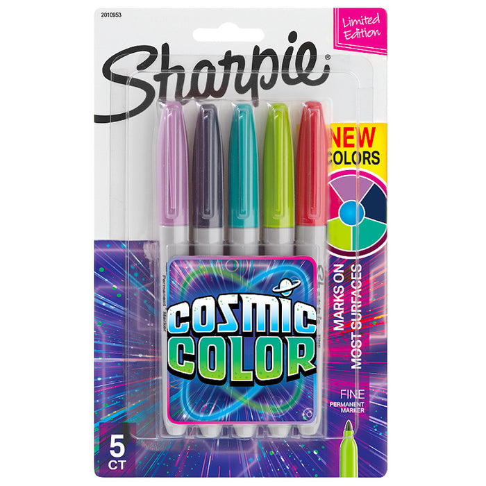 Plumon (2060866)Sharpie P/Fina Colores Cosmicos Blis x5