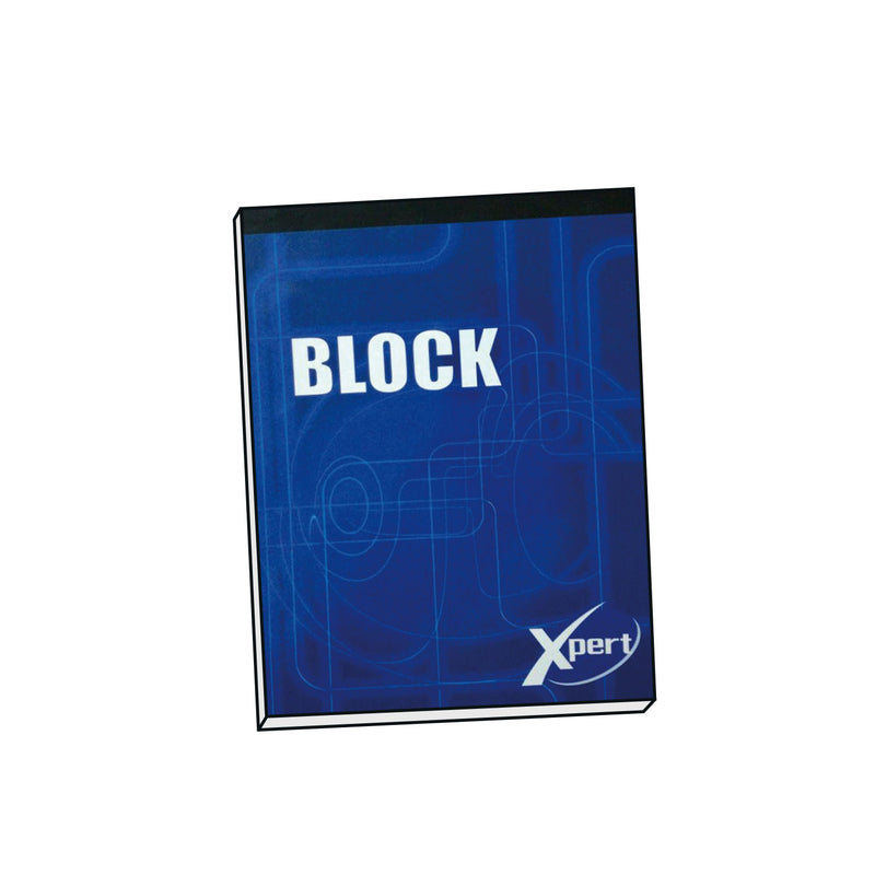 Block  X-pert A5 Encolado Cuadriculado -100 Hojas