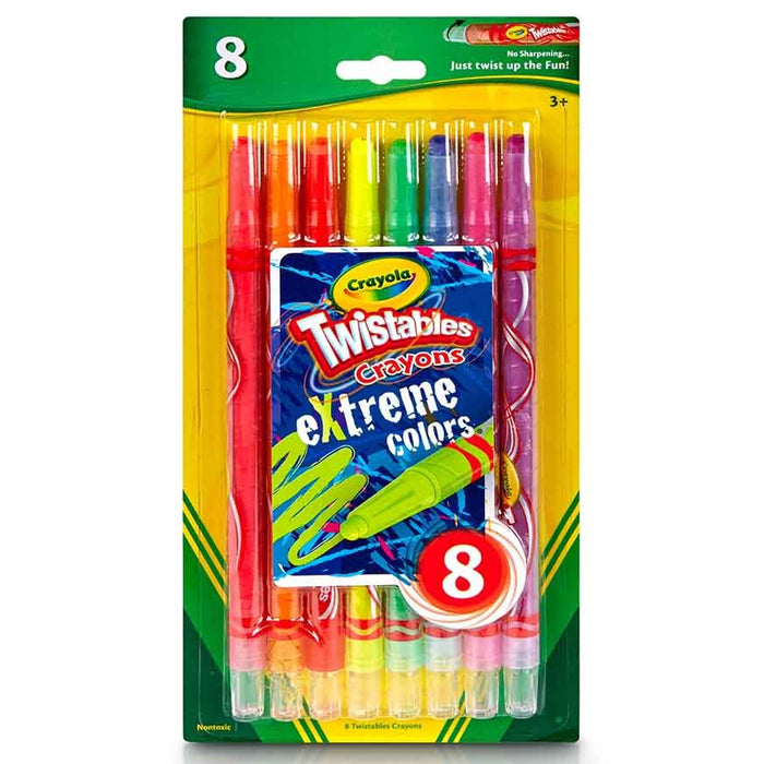 Crayones Crayola (Ca003) Retractiles Color Extreme X 8