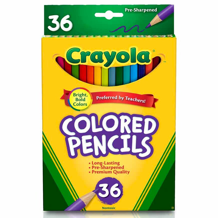 Colores Crayola (Ca031) Largos X 36Un