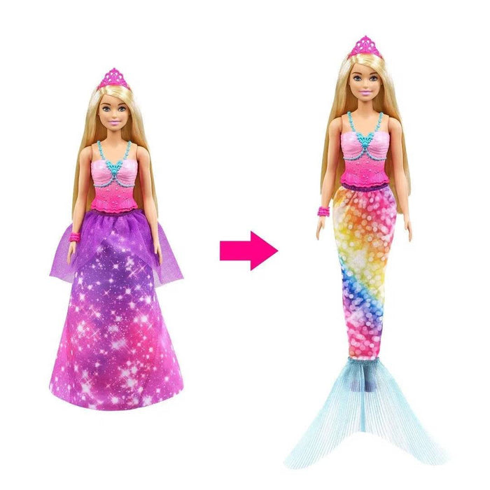 Barbie Dreamtopia Princesa 2 En 1