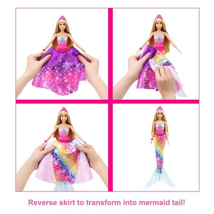 Barbie Dreamtopia Princesa 2 En 1