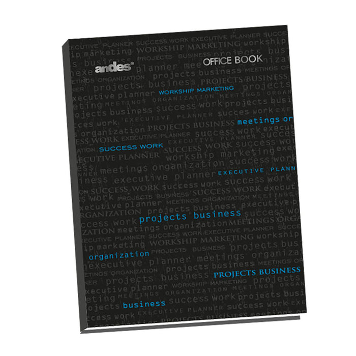 Planeador Andes (43302) Cuaderno Espiral Office Book A-4 cuadriculado 80Hjs