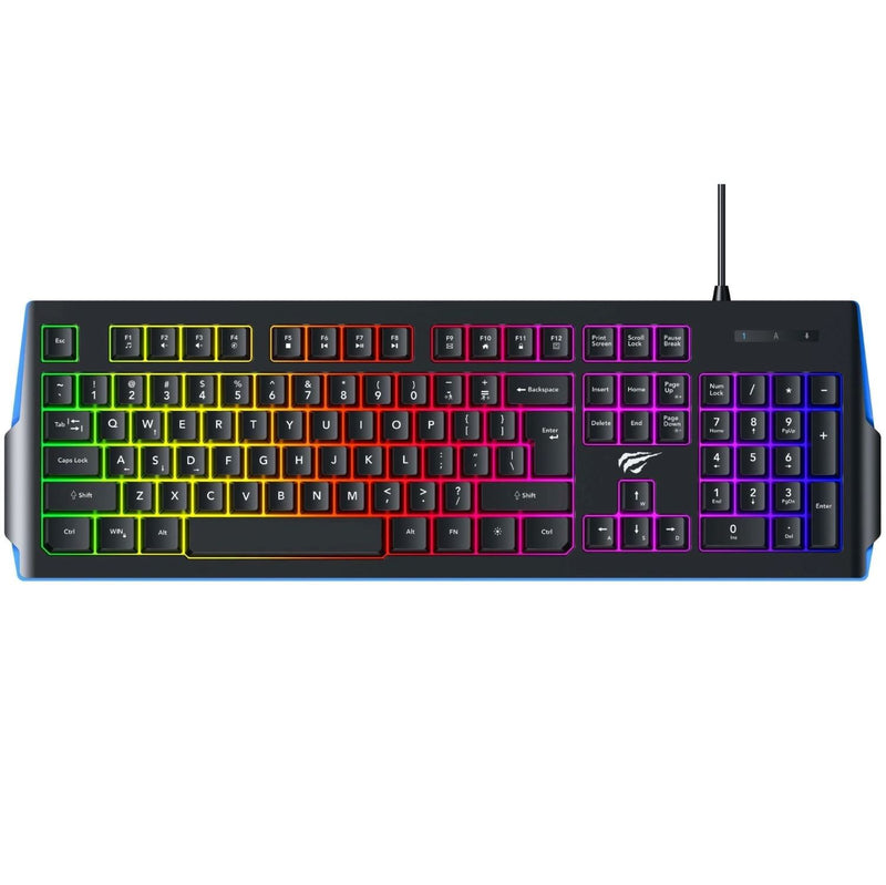 Teclado Havit Kb866L Gamer Negro