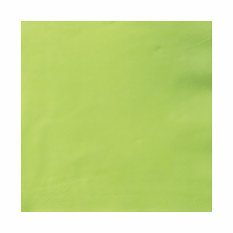 Servilleta Papel Aha 33x33Cm x20 Pza 3 Pliegues Verde Limón